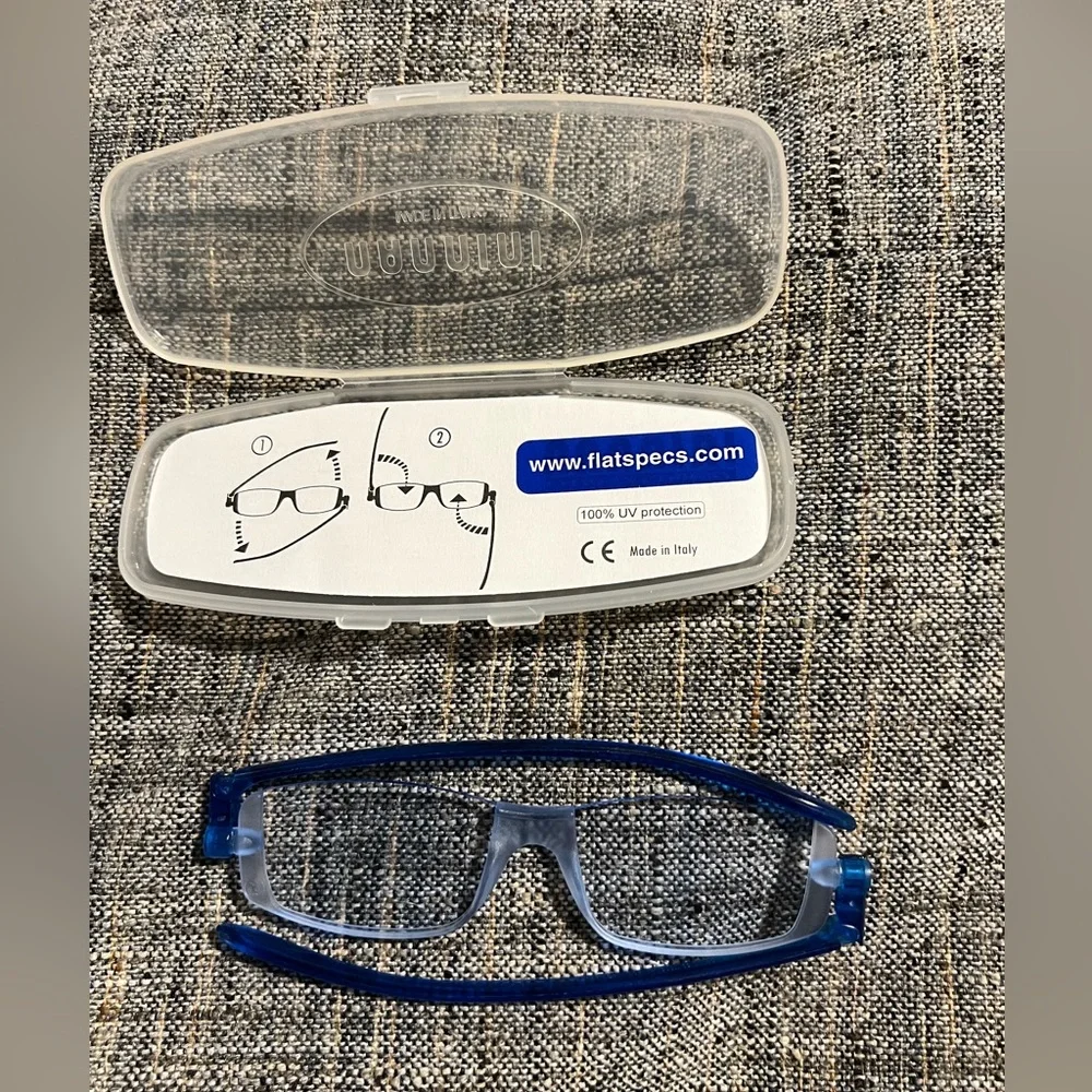 Nannini flat specs reading glasses - Picture 2 of 4